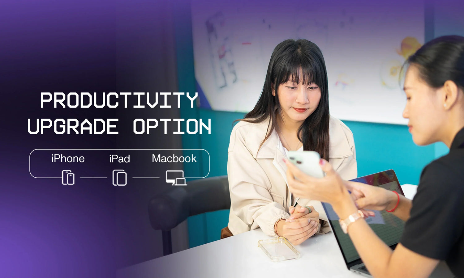 PRODUCTIVITY UPGRADE OPTION For iPhone / iPad / MacBook