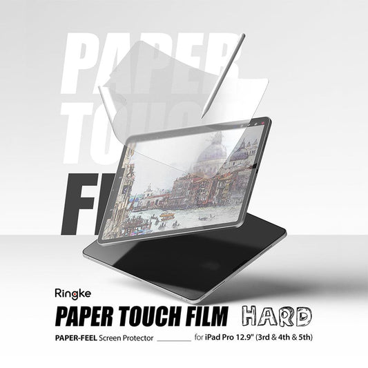 Ringke Paper Touch Film Hard Screen Protector For iPad Pro 12.9" (2018-2021) - XtraSure | Apple Authorized Reseller in Myanmar