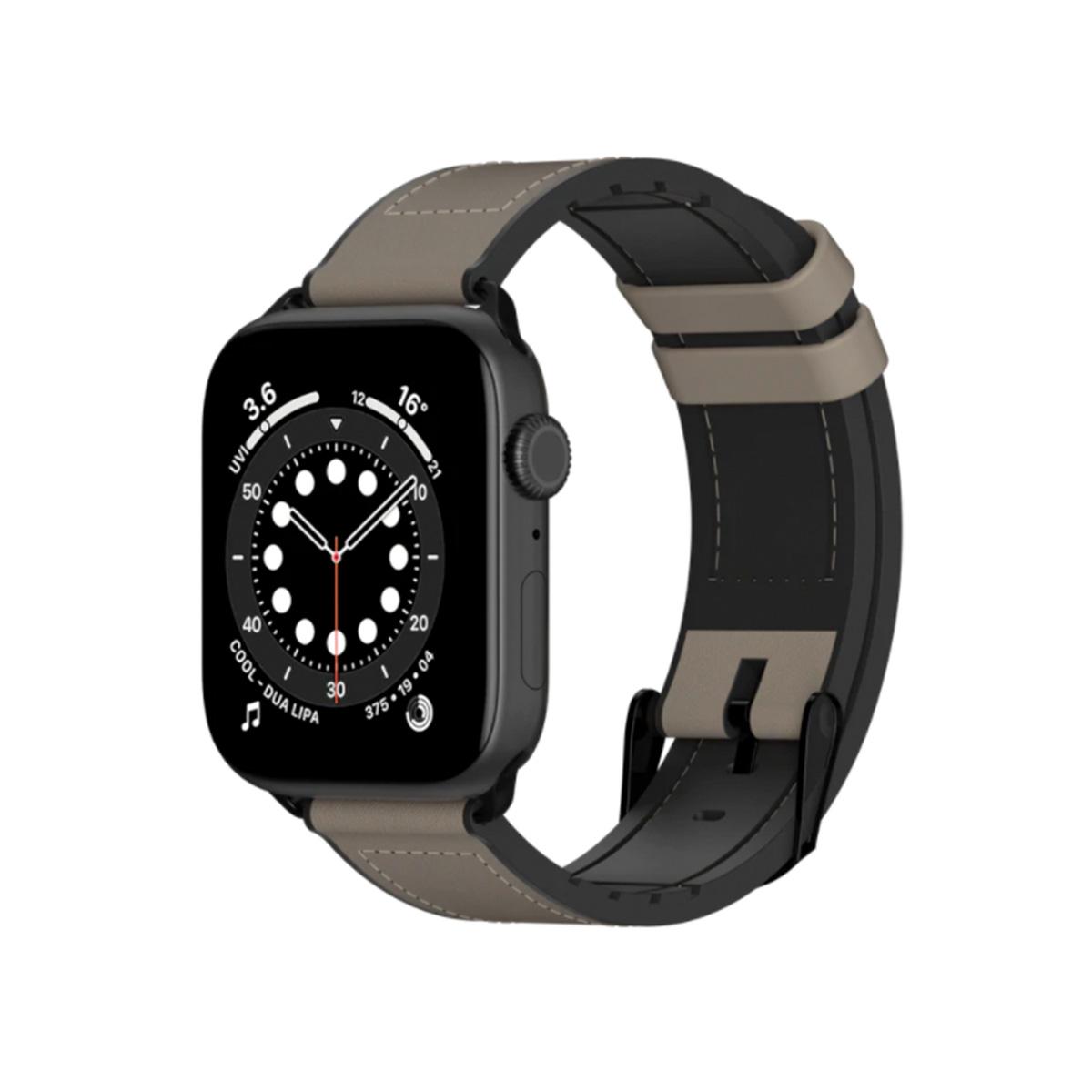 SwitchEasy Hybrid Leather Watch Band For Apple Watch - XtraSure | Apple Authorized Reseller in Myanmar