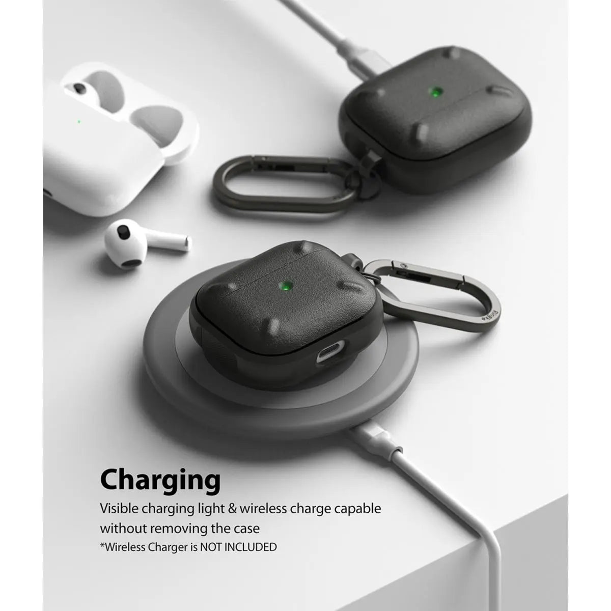 Ringke Onyx Case For AirPods 3 - XtraSure | Apple Authorized Reseller in Myanmar