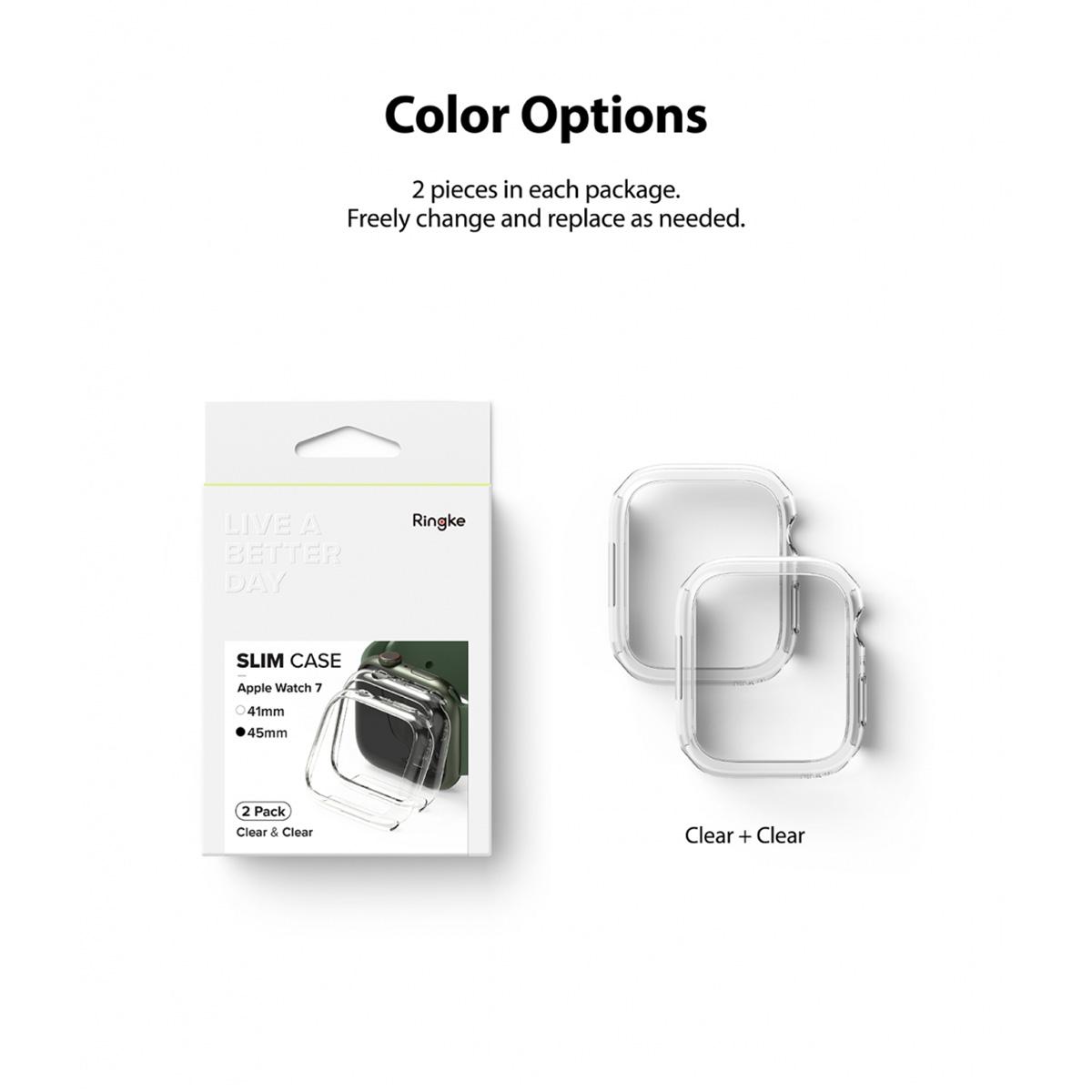 Ringke Slim Case For Watch Series 7/8/9 - XtraSure | Apple Authorized Reseller in Myanmar