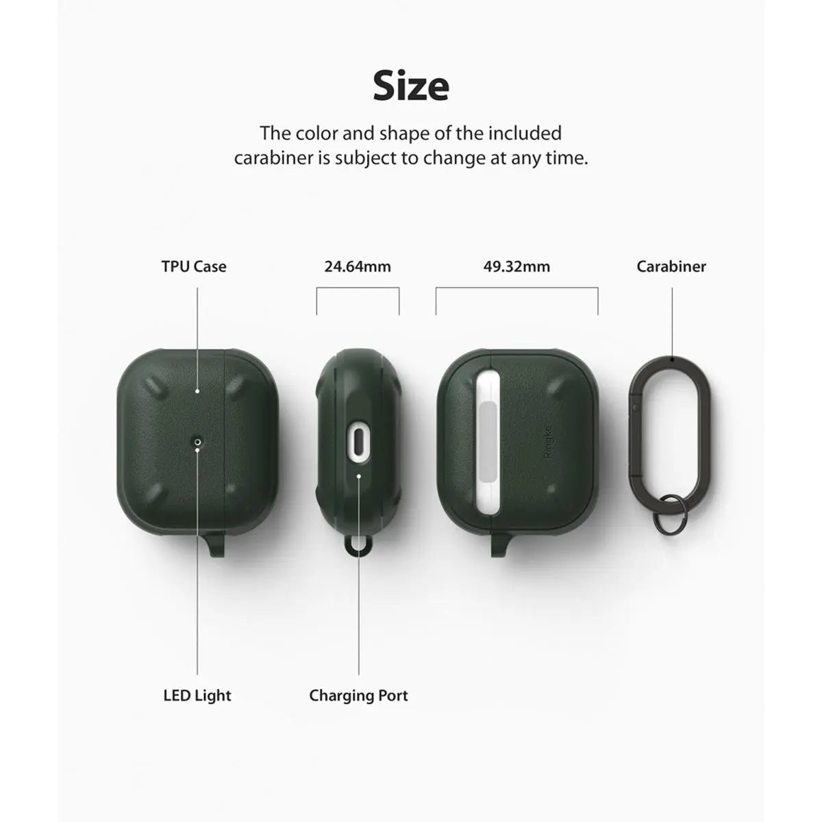 Ringke Onyx Case For AirPods 3 - XtraSure | Apple Authorized Reseller in Myanmar