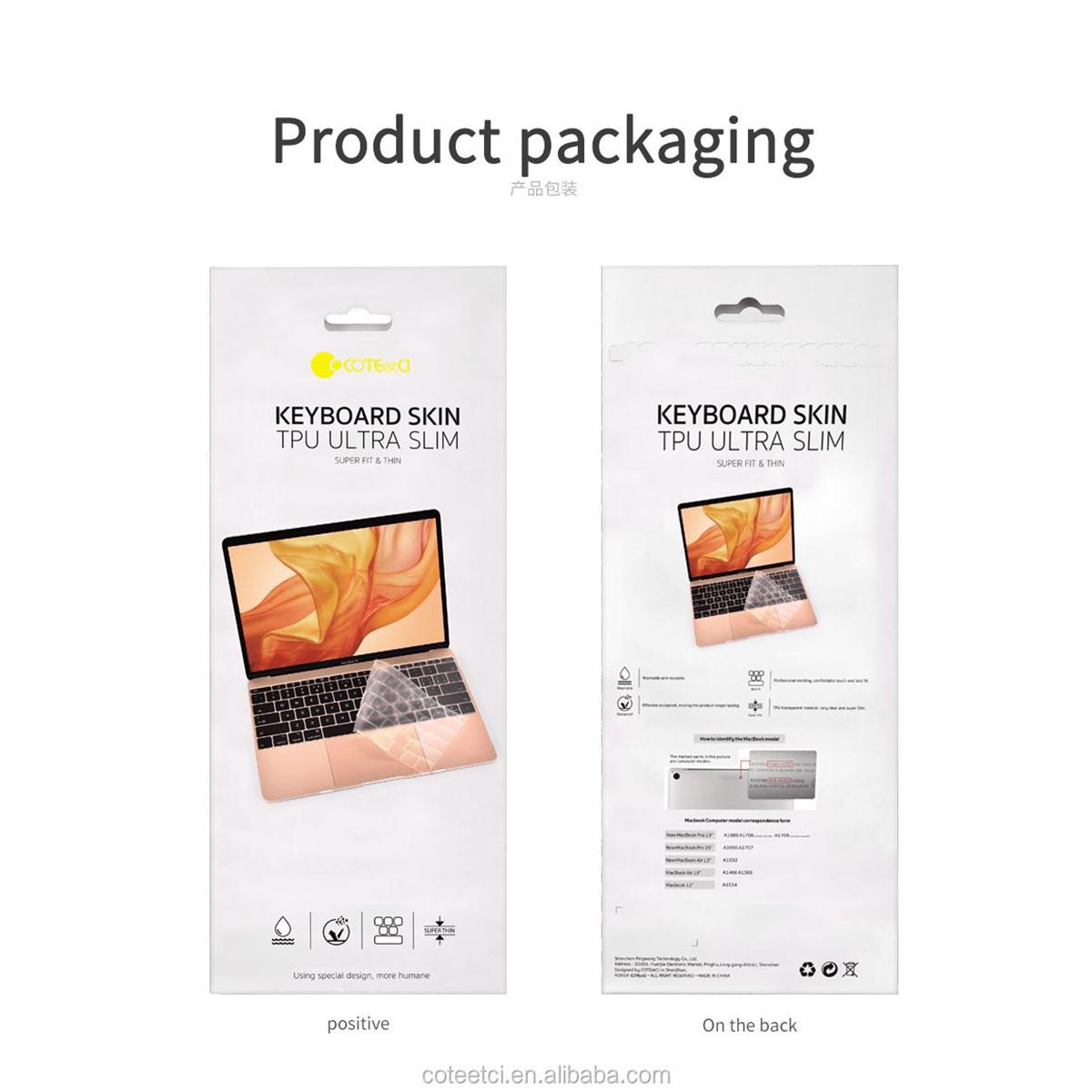 COTECi Keyboard Protector For M1 Macbook Pro 13"/16" (2019-2022) - XtraSure | Apple Authorized Reseller in Myanmar