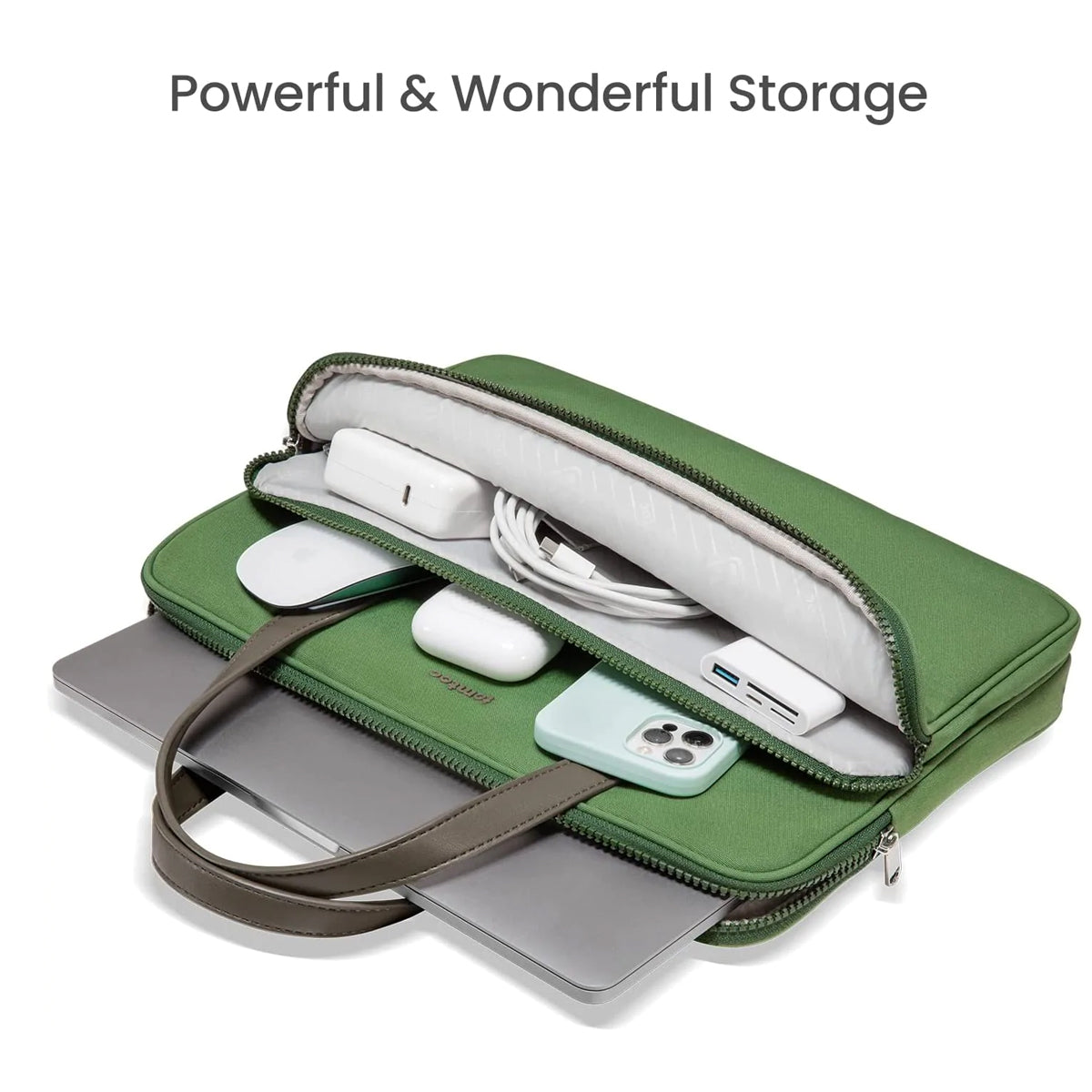 Tomtoc TheHer Laptop Shoulder Bag for MB 12" to 14" (2016-2022) - XtraSure | Apple Authorized Reseller in Myanmar