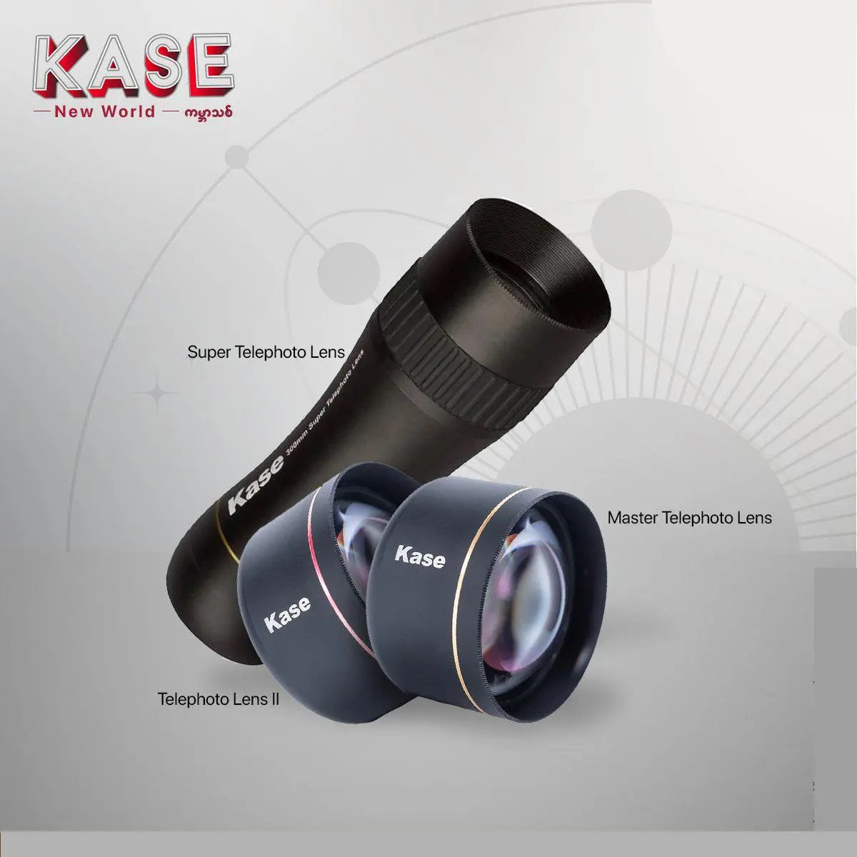 Kase Telephone Lens - XtraSure | Apple Authorized Reseller in Myanmar