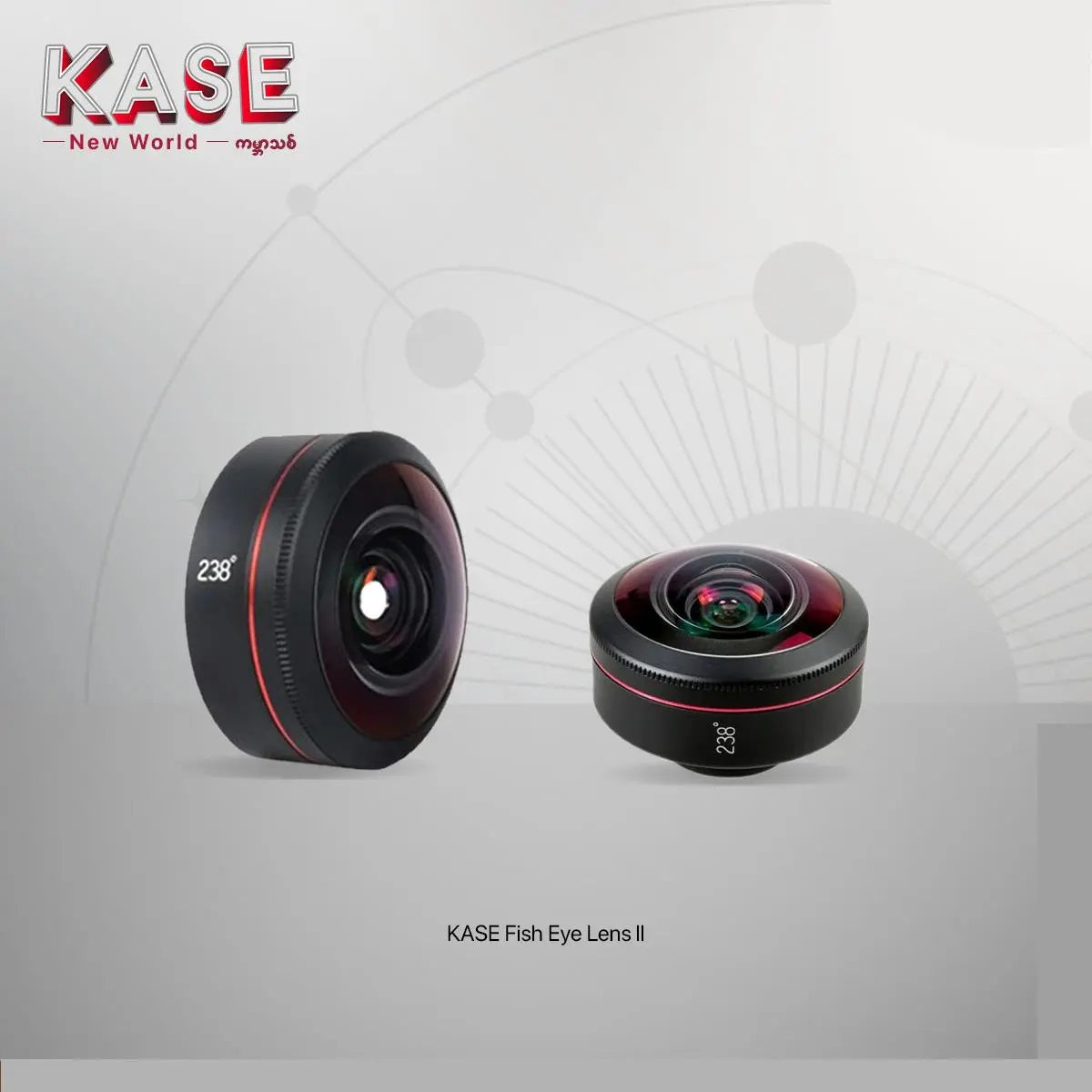 Kase Fish Eye Lens ll - XtraSure | Apple Authorized Reseller in Myanmar