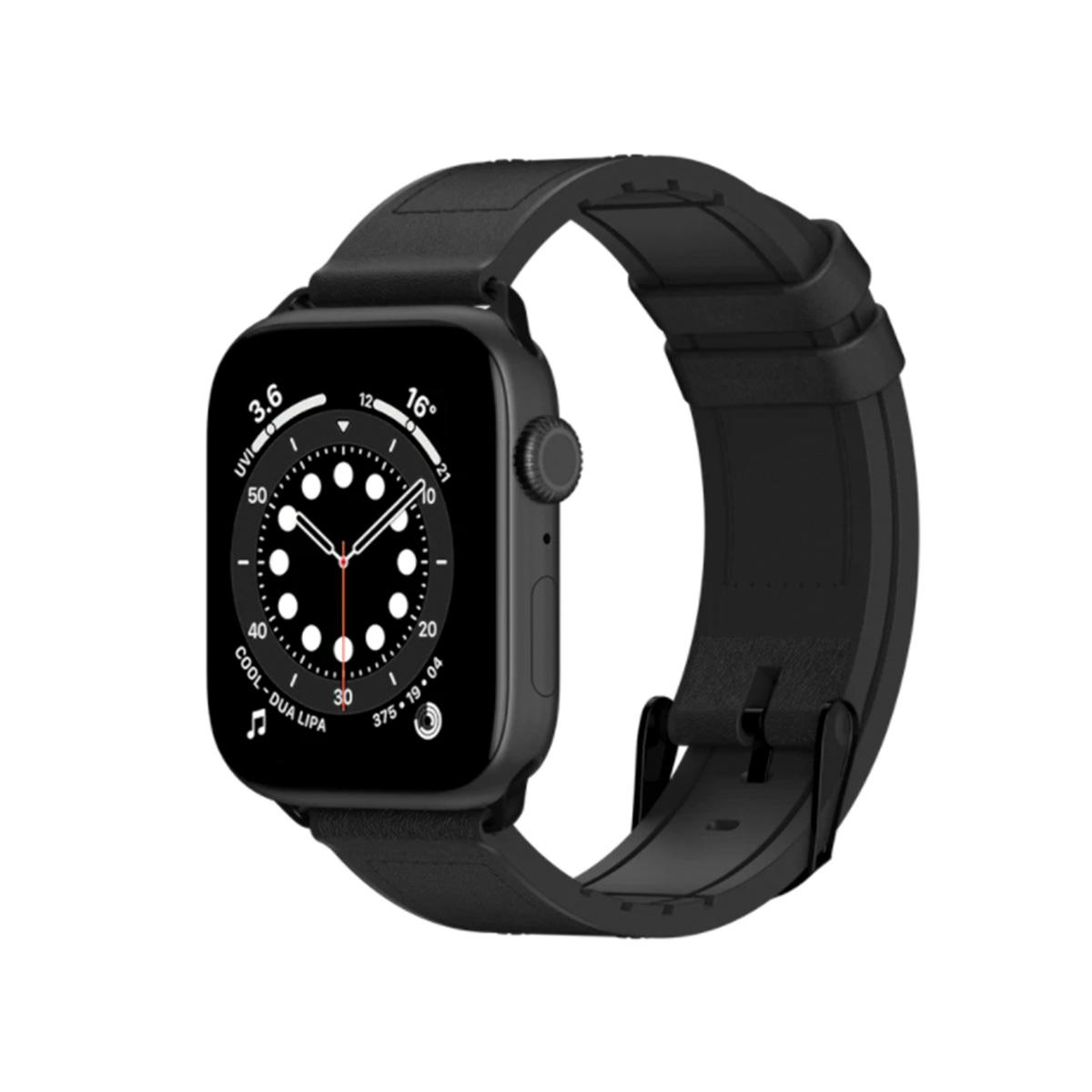 SwitchEasy Hybrid Leather Watch Band For Apple Watch - XtraSure | Apple Authorized Reseller in Myanmar