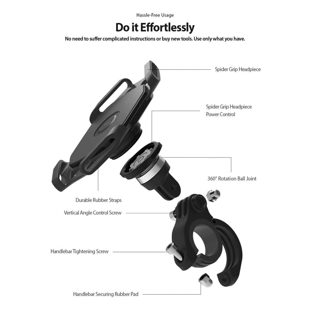 Ringke Spider Grip Mount - XtraSure | Apple Authorized Reseller in Myanmar