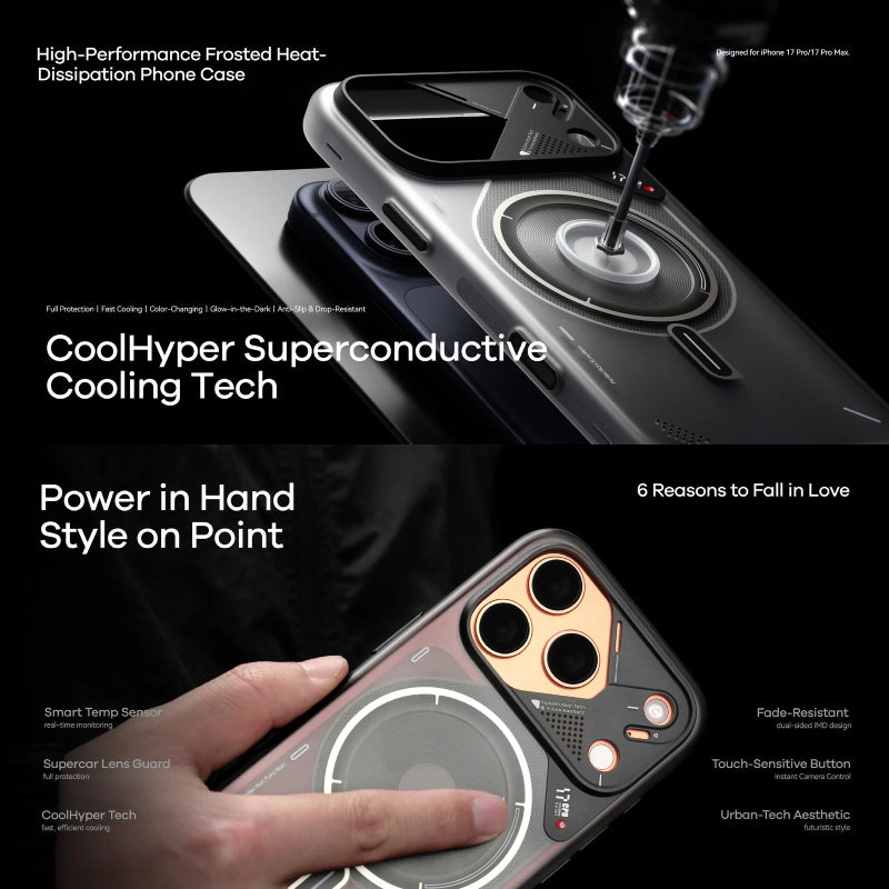 AULUMU A17 Frosted Case for iPhone 17 Series
