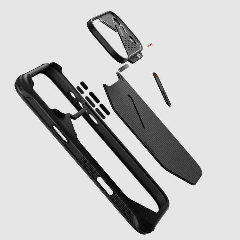 AULUMU A18 Aramid Fiber Shock Proof Case Classical for iPhone 18 Series
