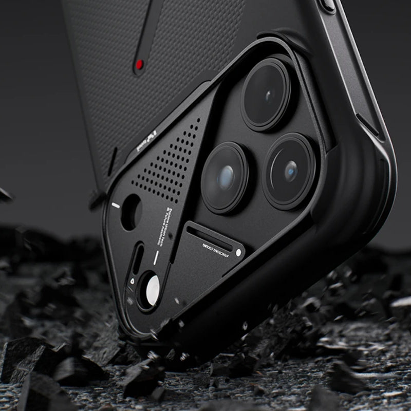 AULUMU A18 Aramid Fiber Shock Proof Case Classical for iPhone 18 Series