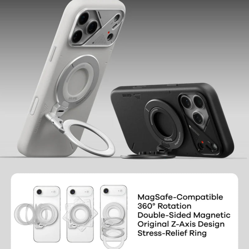 AULUMU G09 Infinite 360 Magnetic Stand (3-Axis Rotation)