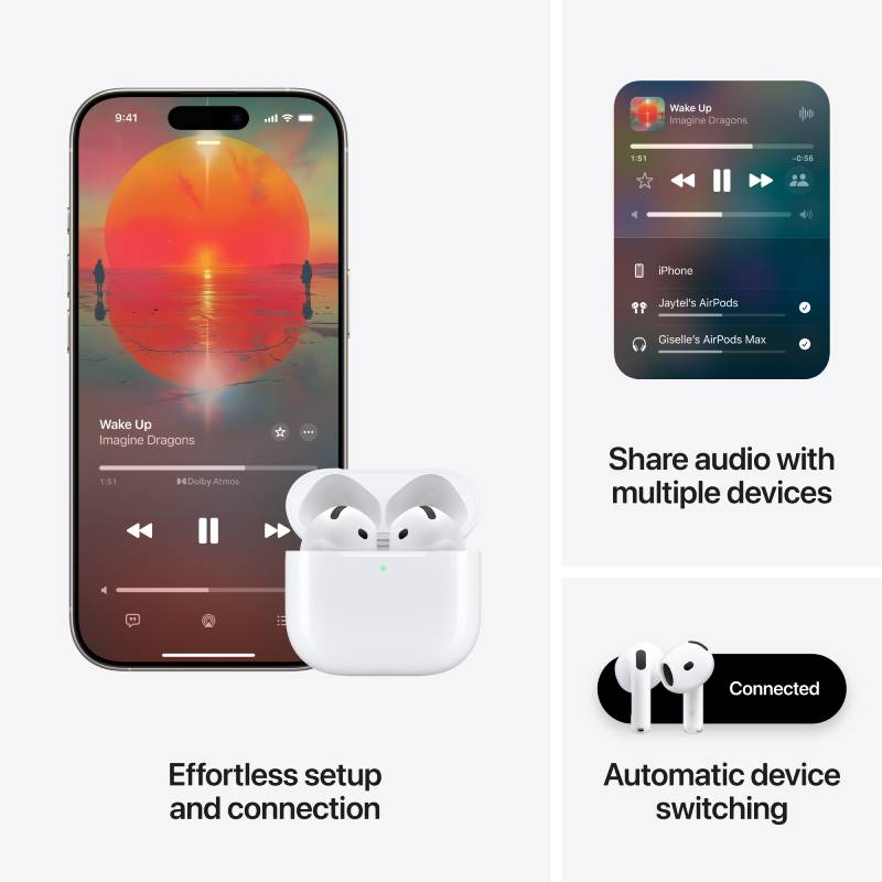 AirPods 4 - XtraSure | Apple Authorized Reseller in Myanmar