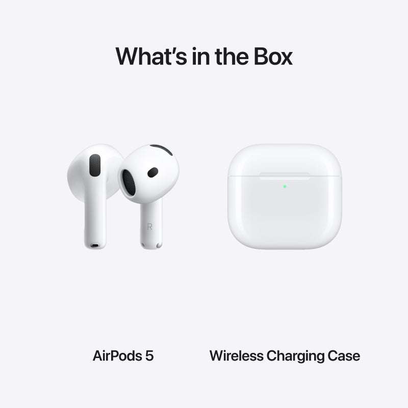 AirPods 5 with Wireless Charging Case