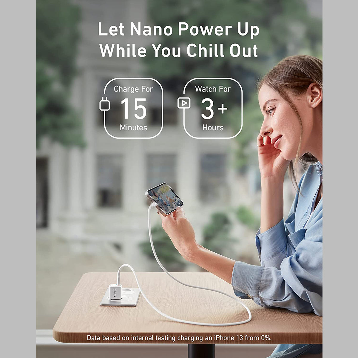 Anker PowerPort III Nano 20W (2Pin) White