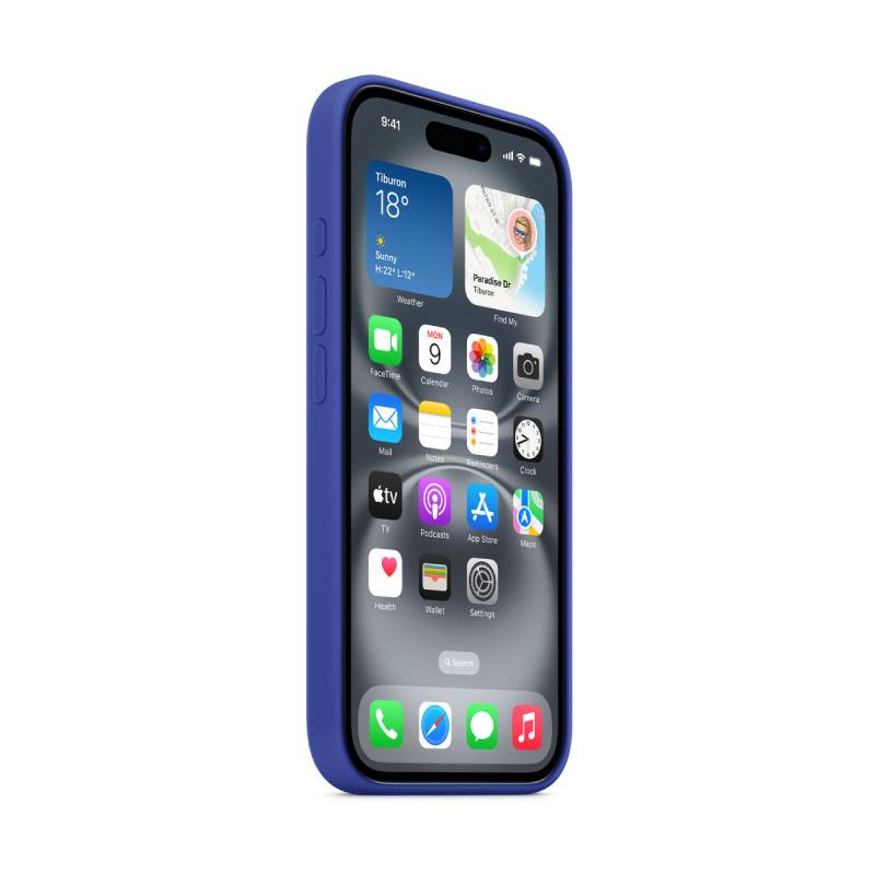 Apple Silicon Case with MagSafe For iPhone 16 Series