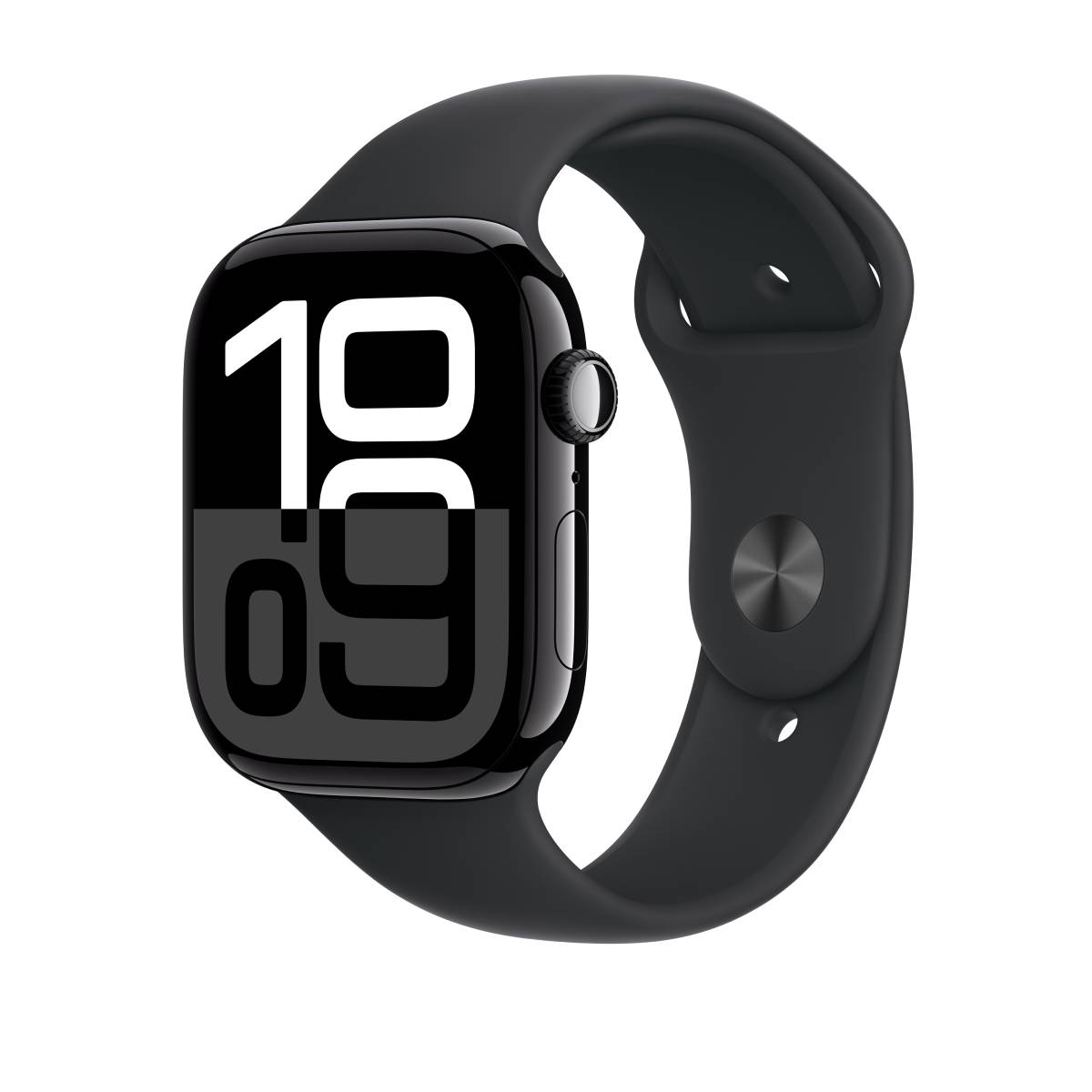 Apple Watch Series 10 GPS, 46 mm Jet Black Aluminium Case with Black Sport Band – MWWQ3 (M/L) - XtraSure | Apple Authorized Reseller in Myanmar