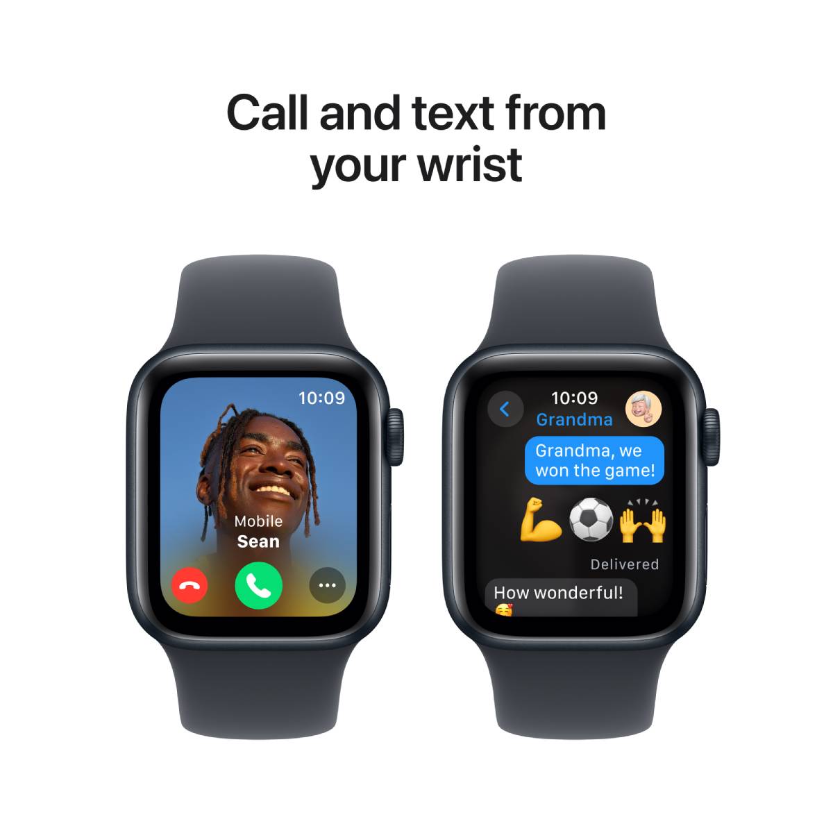 Apple Watch Series SE 2nd Gen GPS, 40mm Midnight Aluminium Case with Midnight Sport Band – MXE73 (S/M) 2024 - XtraSure | Apple Authorized Reseller in Myanmar