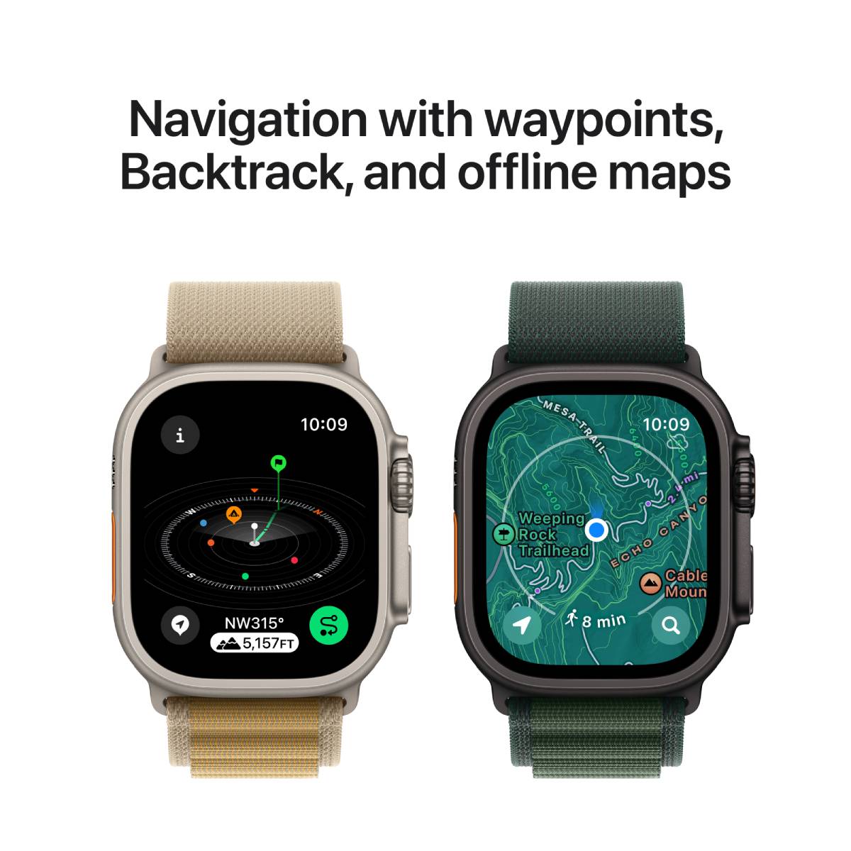 Apple Watch Ultra 2 GPS + Cellular, 49mm Black Titanium Case with Black Titanium Milanese Loop – MX5V3 (L) - XtraSure | Apple Authorized Reseller in Myanmar