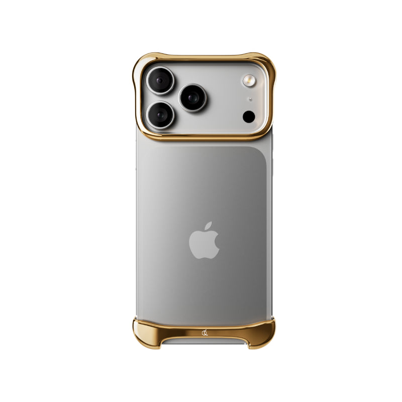 Arc Pulse Aluminum Polished Gold for iPhone 17 Pro Max (Gold)