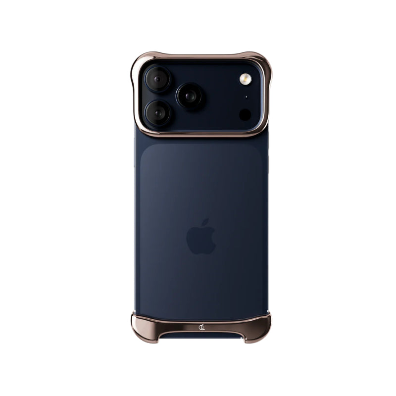 Arc Pulse Aluminum Polished Rose Bronze for iPhone 17 Pro Max (Rose)