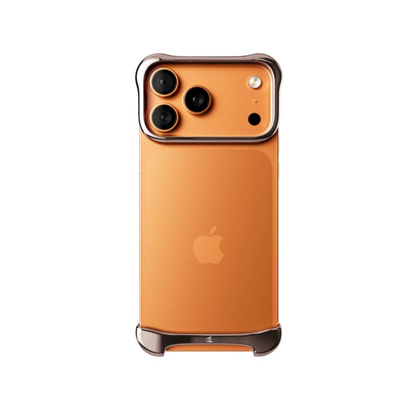Arc Pulse Aluminum Polished Rose Bronze for iPhone 17 Pro Max (Rose)