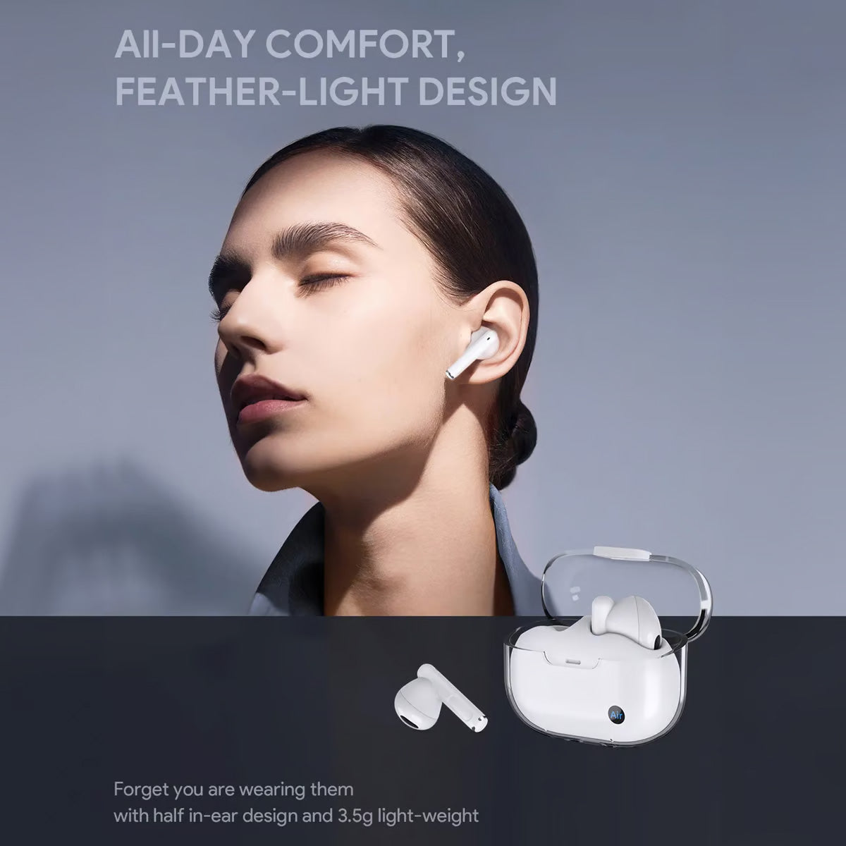 Aukey Wireless Earbud EP-M2 (White) - XtraSure | Apple Authorized Reseller in Myanmar