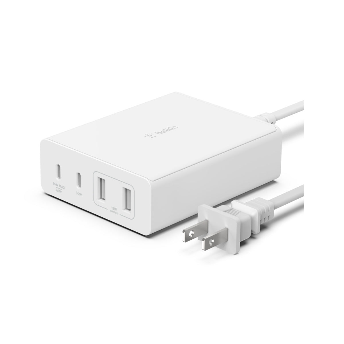 Belkin 4-Port GaN Charger - XtraSure | Apple Authorized Reseller in Myanmar