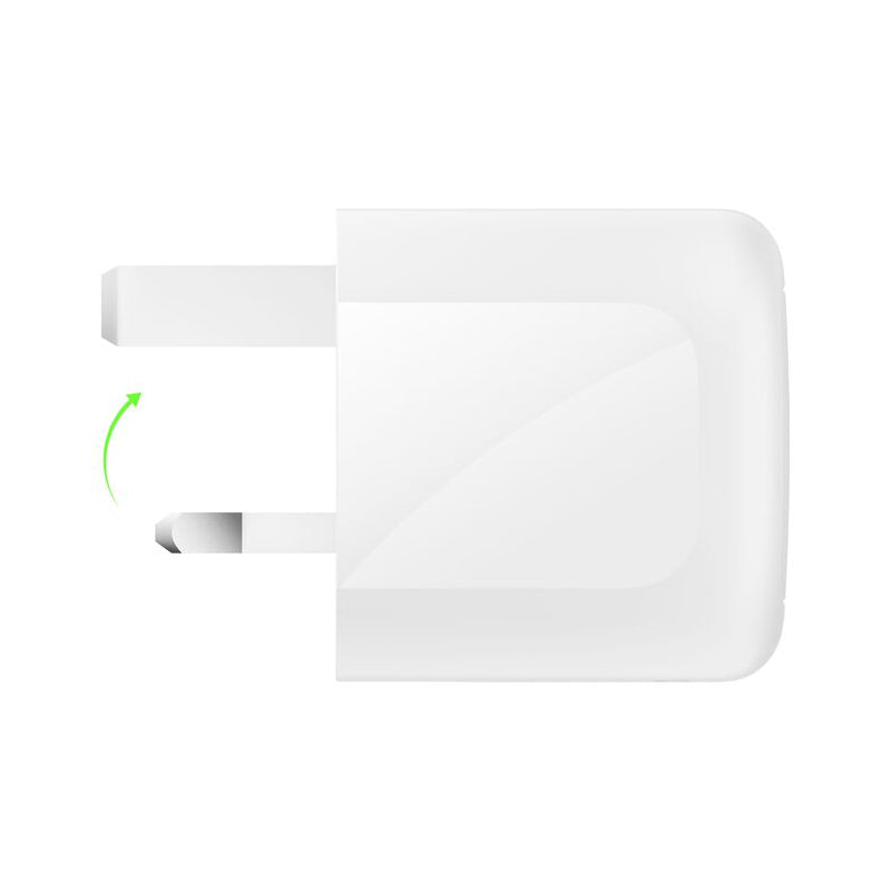 Belkin Boost Charge Pro Dual USB-C GaN Wall Charger 3 Pin (67W)