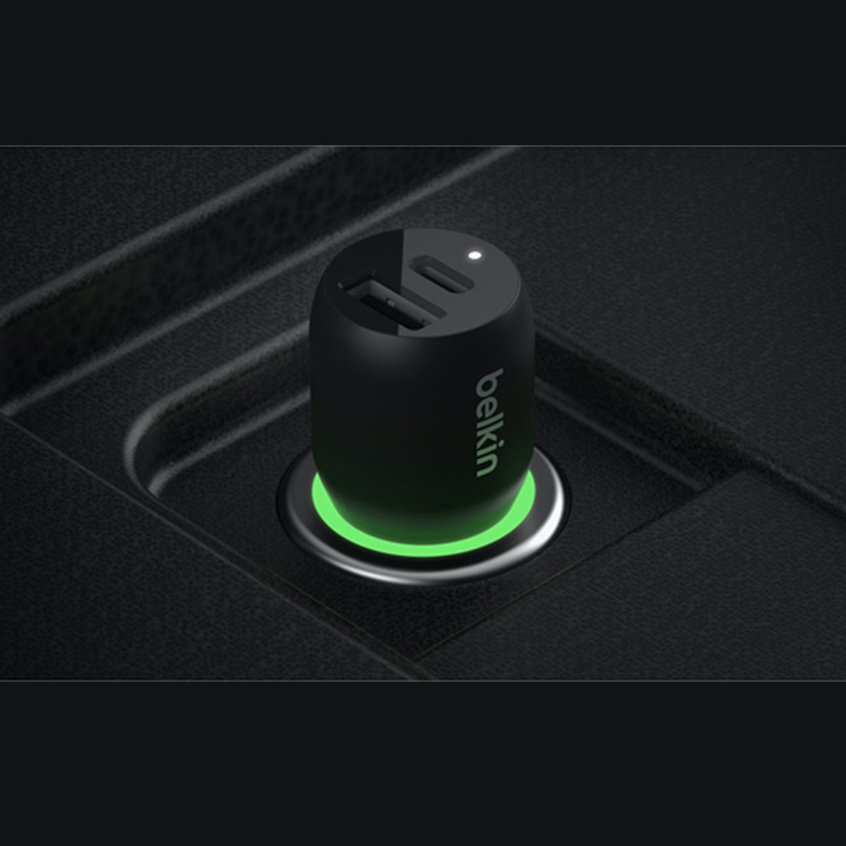 Belkin Dual Ports Car Charger (37W) - XtraSure | Apple Authorized Reseller in Myanmar