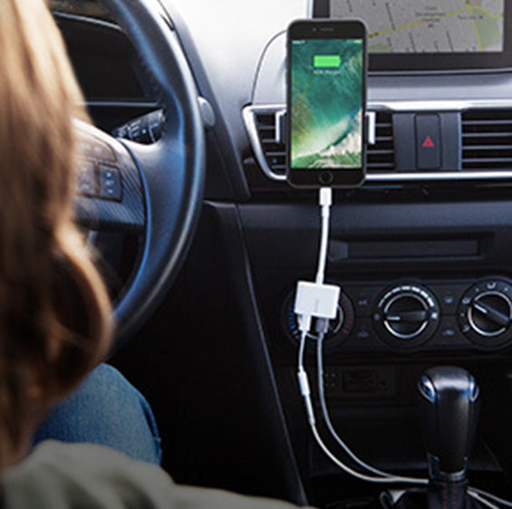 Belkin Lightning Charging Adapter (Lightning Audio + Charge) - XtraSure | Apple Authorized Reseller in Myanmar