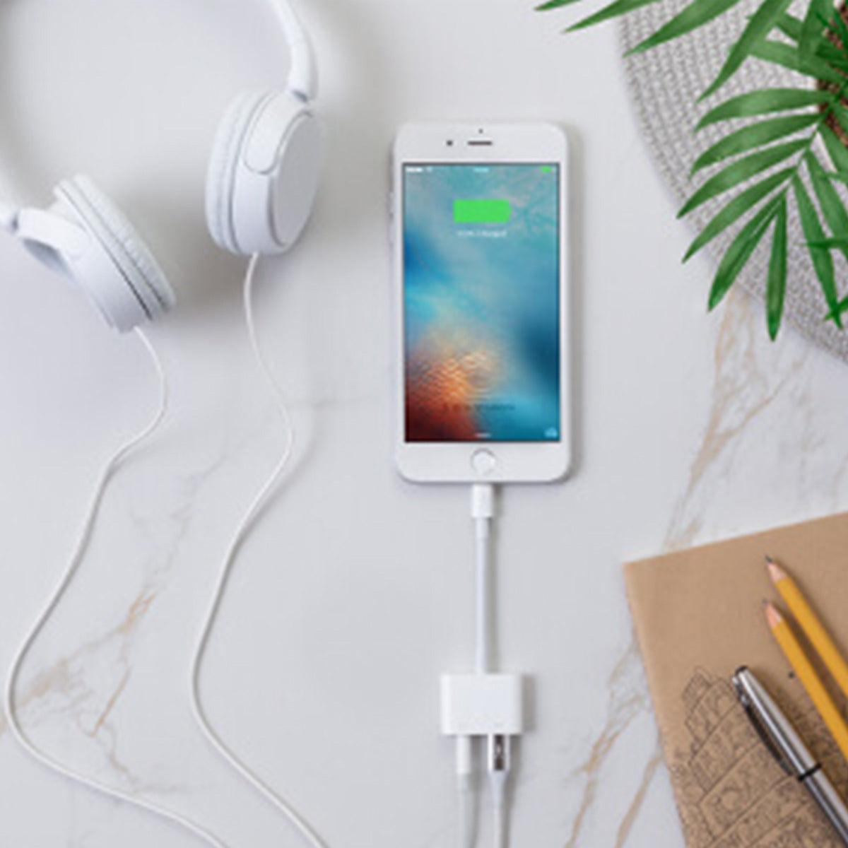 Belkin Lightning Charging Adapter (3.5mm Audio + Charge) - XtraSure | Apple Authorized Reseller in Myanmar