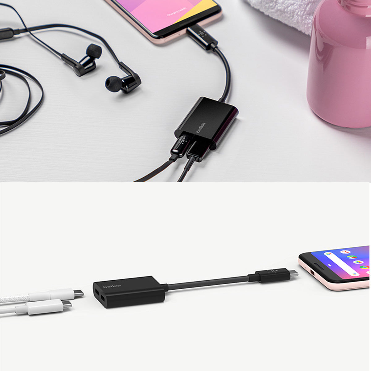 Belkin USB-C Charge Adapter (C-Audio + C-Charge) - XtraSure | Apple Authorized Reseller in Myanmar