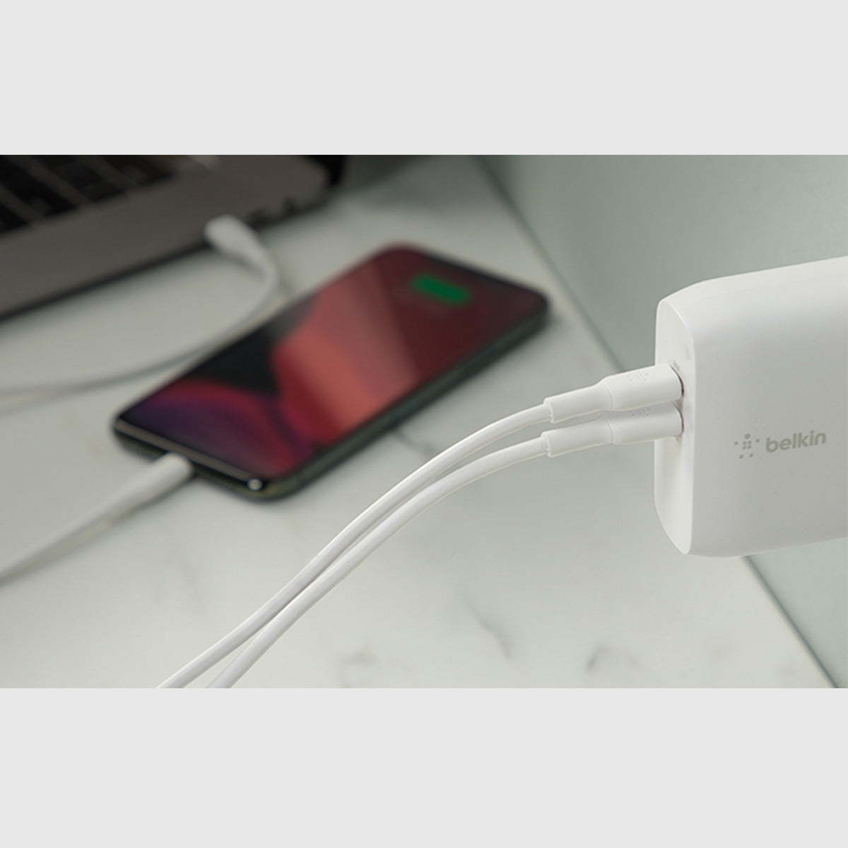 Belkin USB-C GaN Wall Charger (68W) - XtraSure | Apple Authorized Reseller in Myanmar