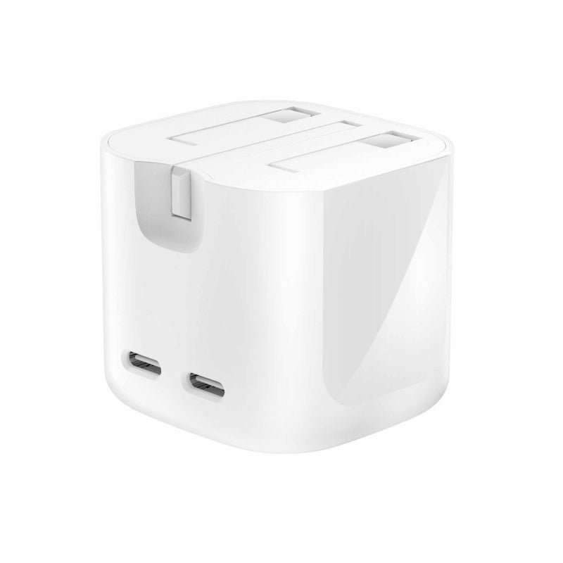 Belkin Boost Charge Pro Dual USB-C GaN Wall Charger 3 Pin (67W)