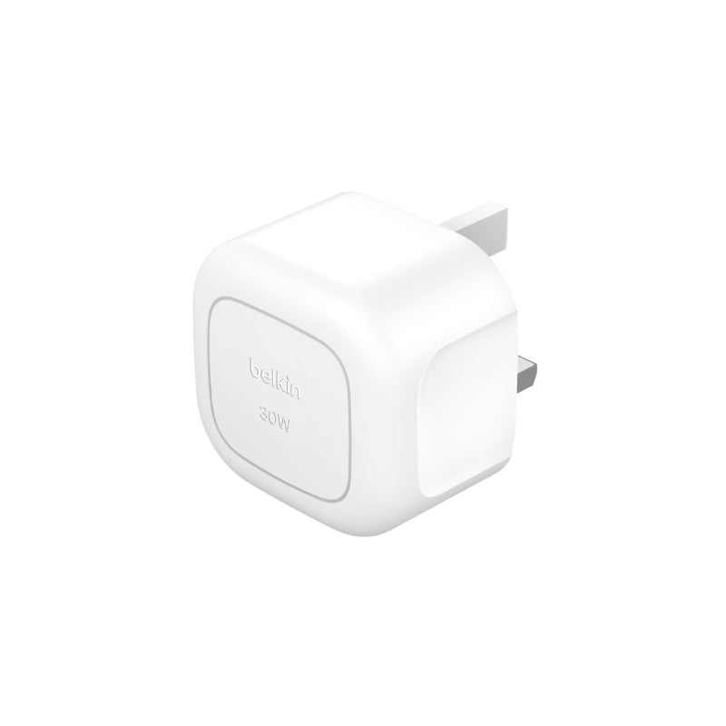 Belkin Boost Charge Cube USB-C Wall Charger 3Pin (30W)