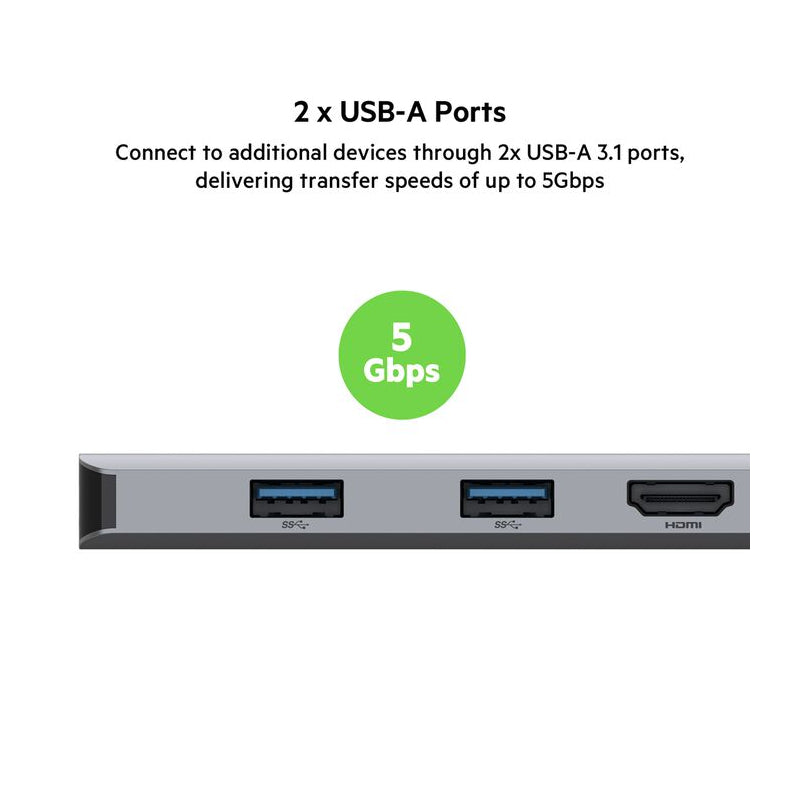 Belkin USB-C Multiport Hub (5-in-1)
