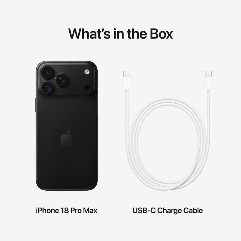 iPhone 18 Pro Max (eSim + Physical Sim)