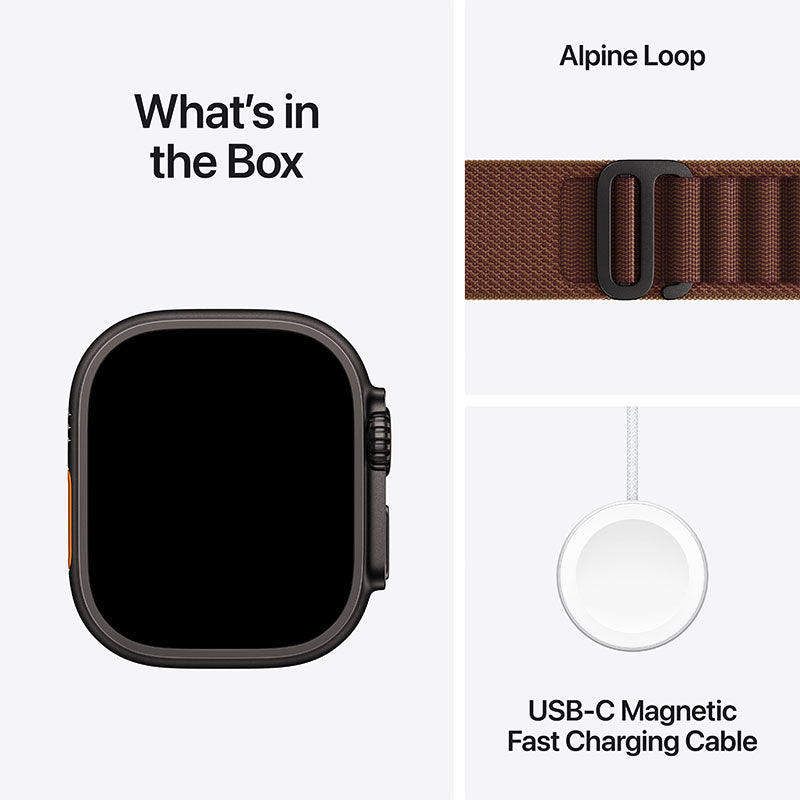 Apple Watch Ultra 4 GPS + Cellular Titanium Case (49mm)