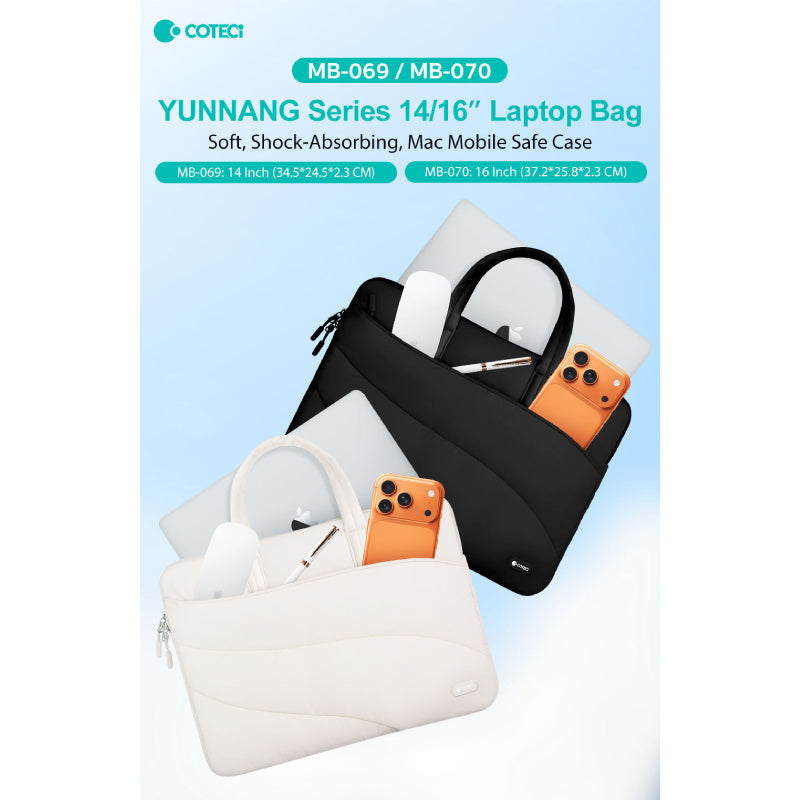 COTECi Cloud Pouch Series Laptop Tote Bag for 13"/14"
