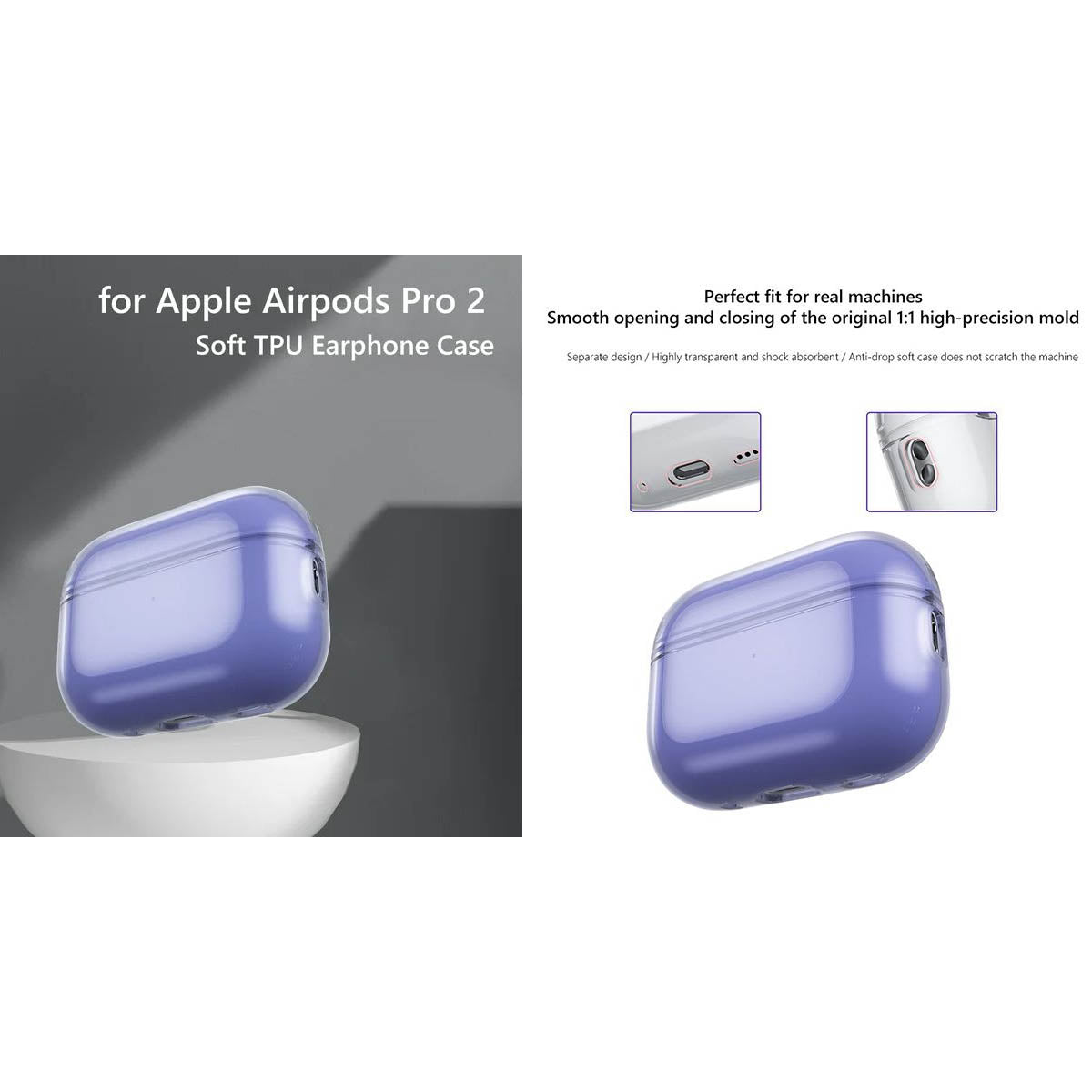 COTECi Crystal Transparent Protective Case for AirPod 3 - XtraSure | Apple Authorized Reseller in Myanmar