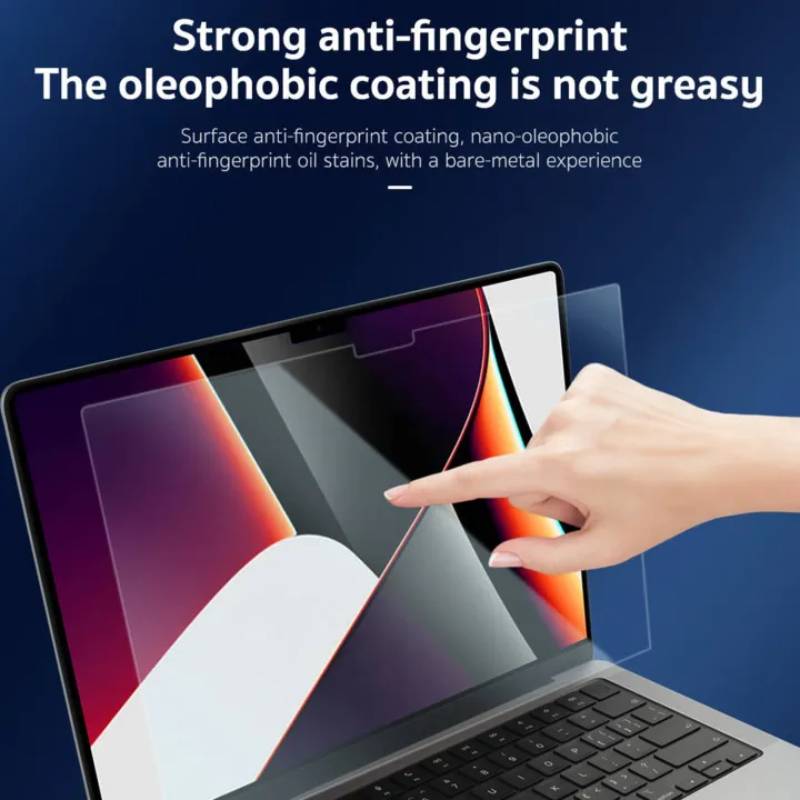 COTECi Frosted Anti-glare Screen Protector for MB Air 13" (2025-2022 M4/M3/M2) - XtraSure | Apple Authorized Reseller in Myanmar