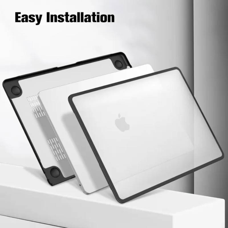 COTECi TPU Frame Protective Macbook Case for MB Air 13" (2025-2022 M4/M3/M2) - XtraSure | Apple Authorized Reseller in Myanmar