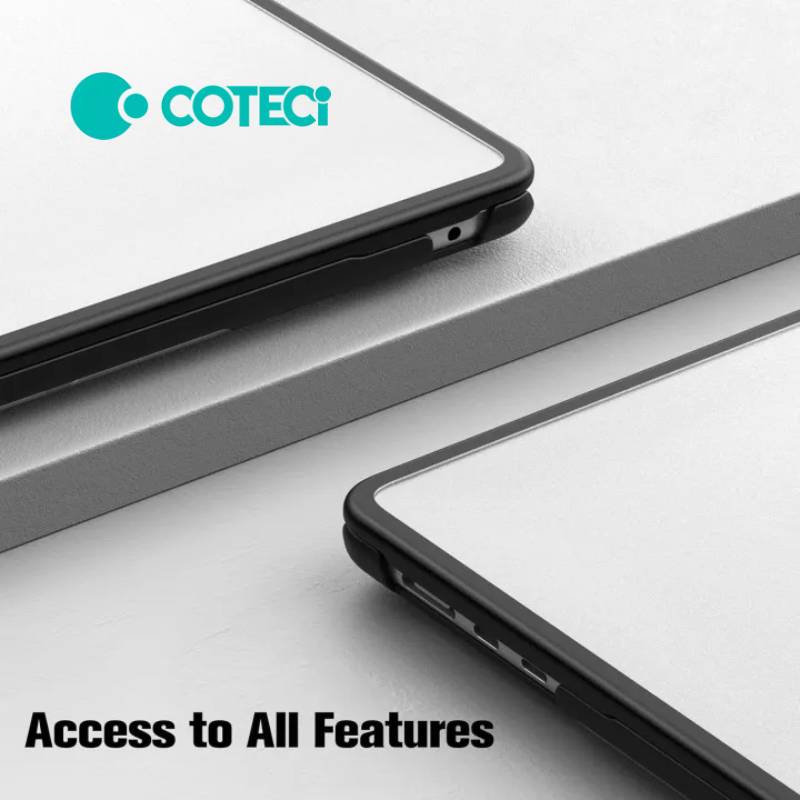 COTECi TPU Frame Protective Macbook Case for MB Air 13" (2025-2022 M4/M3/M2) - XtraSure | Apple Authorized Reseller in Myanmar
