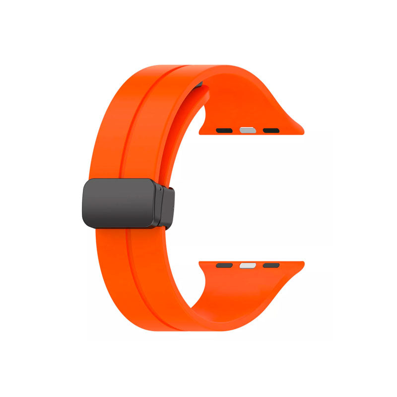 COTECi W108 iWatch Magnetic Silicone Strap for Apple Watch (42mm/44mm/45mm/49mm)