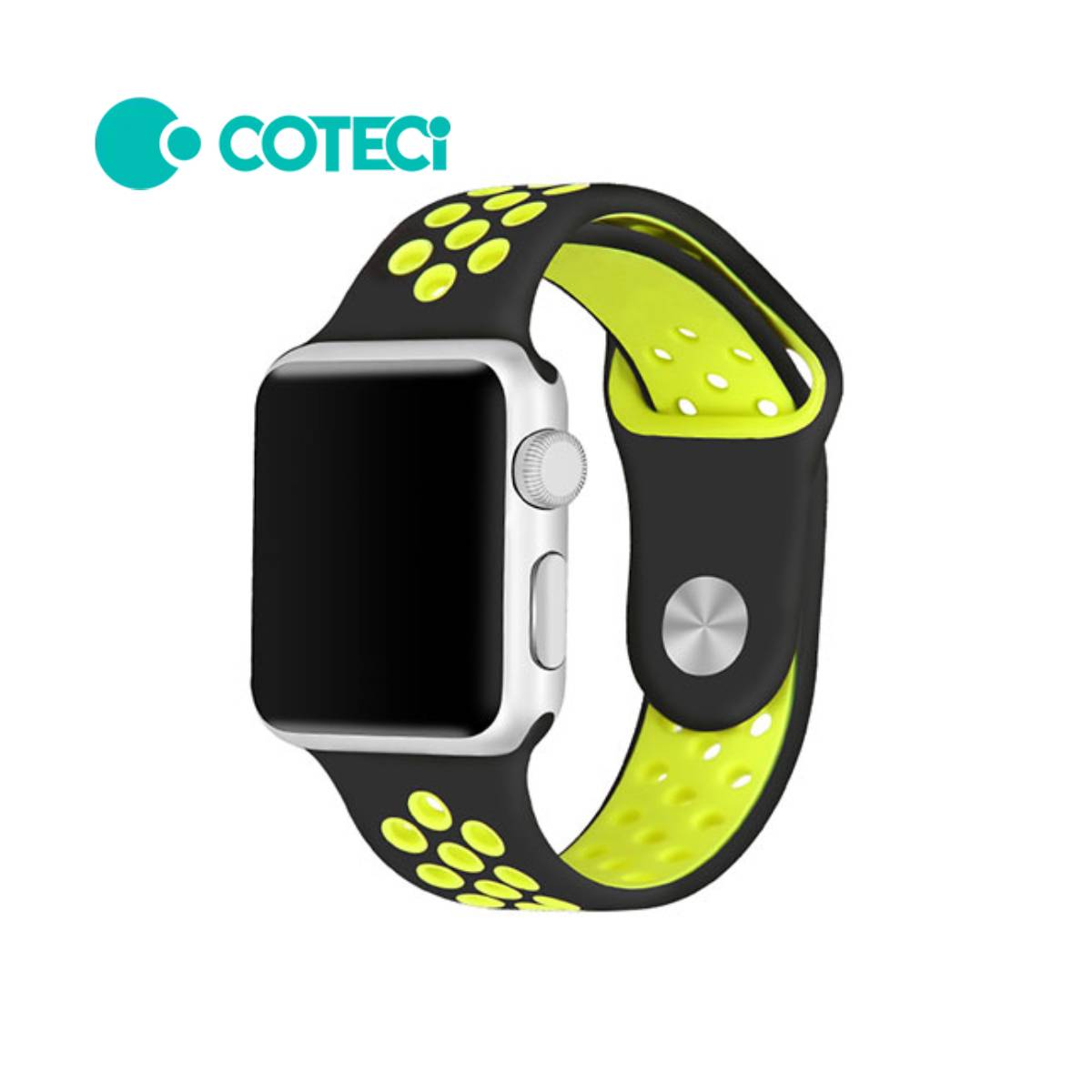 COTECi W12 Sports Dot Band for Apple Watch (44/45/46/49mm) - XtraSure | Apple Authorized Reseller in Myanmar
