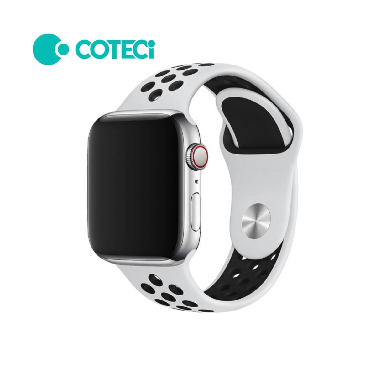 COTECi W12 Sports Dot Band for Apple Watch (44/45/46/49mm) - XtraSure | Apple Authorized Reseller in Myanmar