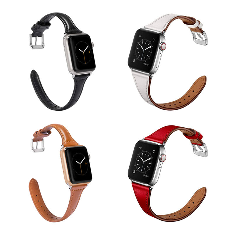 COTECi W66 Small Pretty Waist Leather Strap for Apple Watch(38mm/40mm) - XtraSure | Apple Authorized Reseller in Myanmar