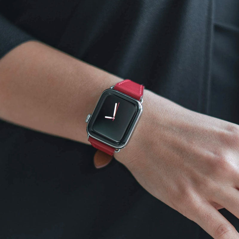 COTECi W66 Small Pretty Waist Leather Strap for Apple Watch(38mm/40mm) - XtraSure | Apple Authorized Reseller in Myanmar