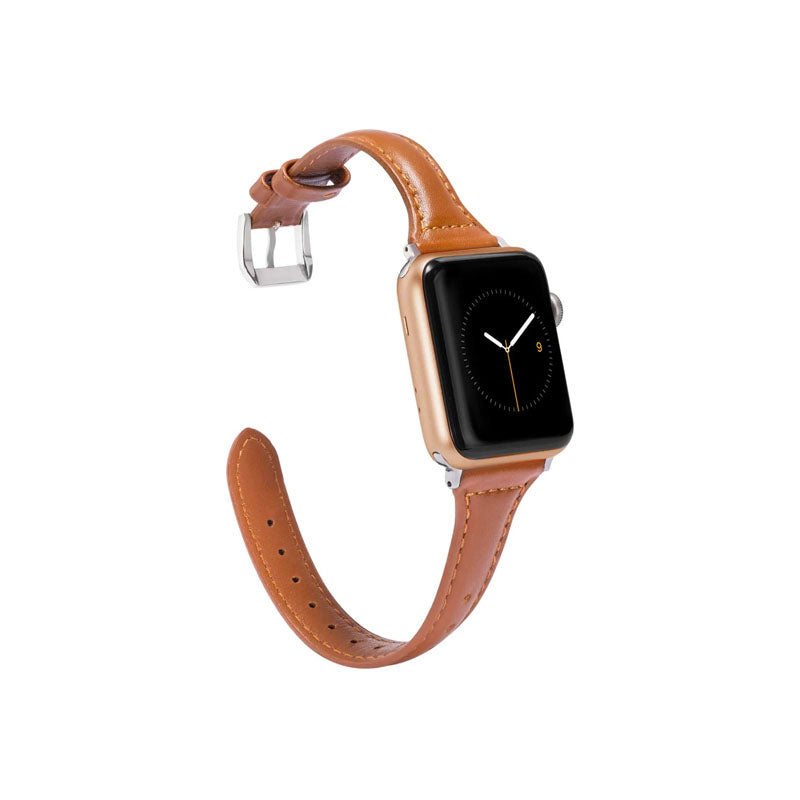 COTECi W66 Small Pretty Waist Leather Strap for Apple Watch(38mm/40mm) - XtraSure | Apple Authorized Reseller in Myanmar